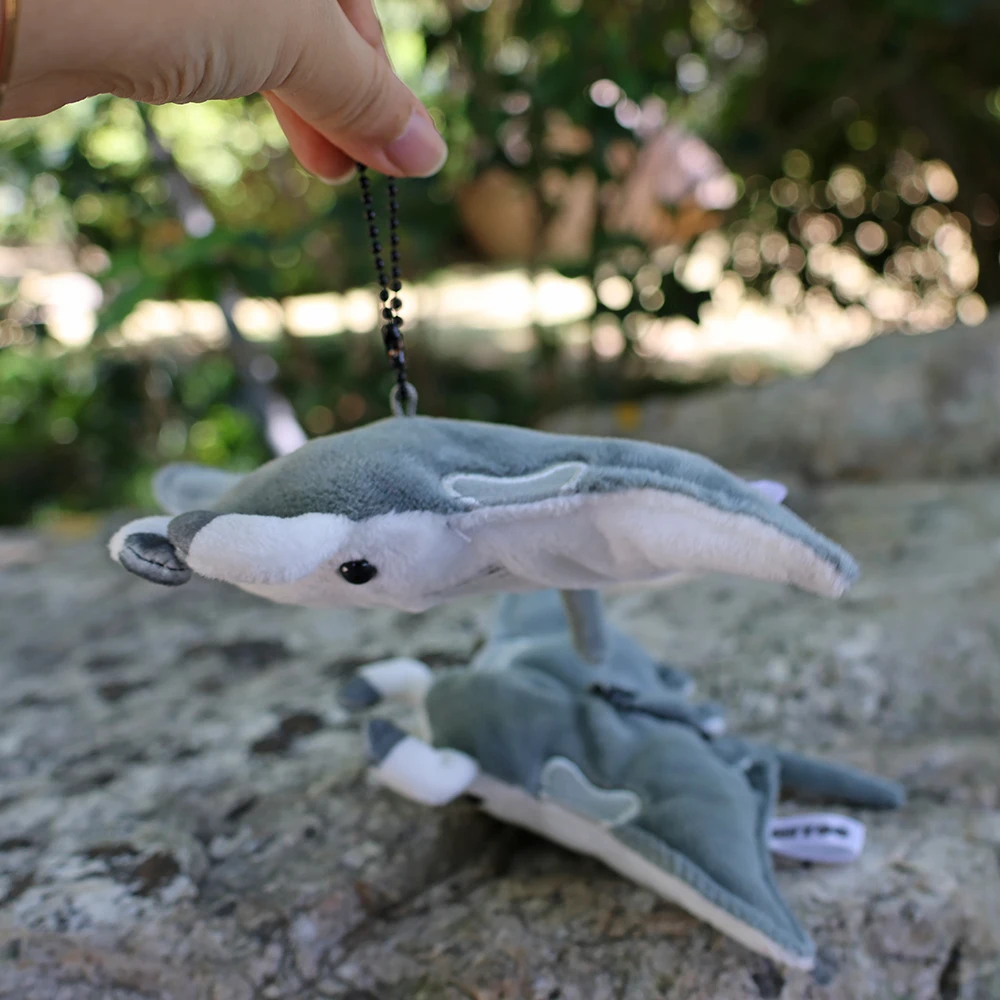 Real Life Manta Plush Toys Small Aquarium Sea Animal Devil rays Stuffed Toy Pendant Educational Dolls Gifts