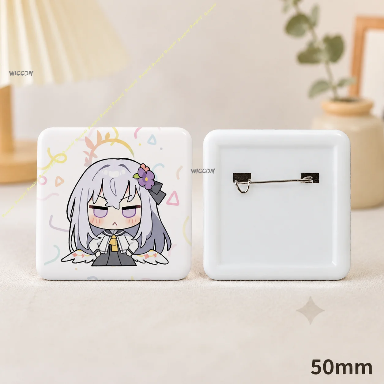 Blue Archive BA Azusa Shirasu Small Azusa Pin Badge Shirasu Azusa Anime Game Character Metal Brooch Collectible for Fans Azusa