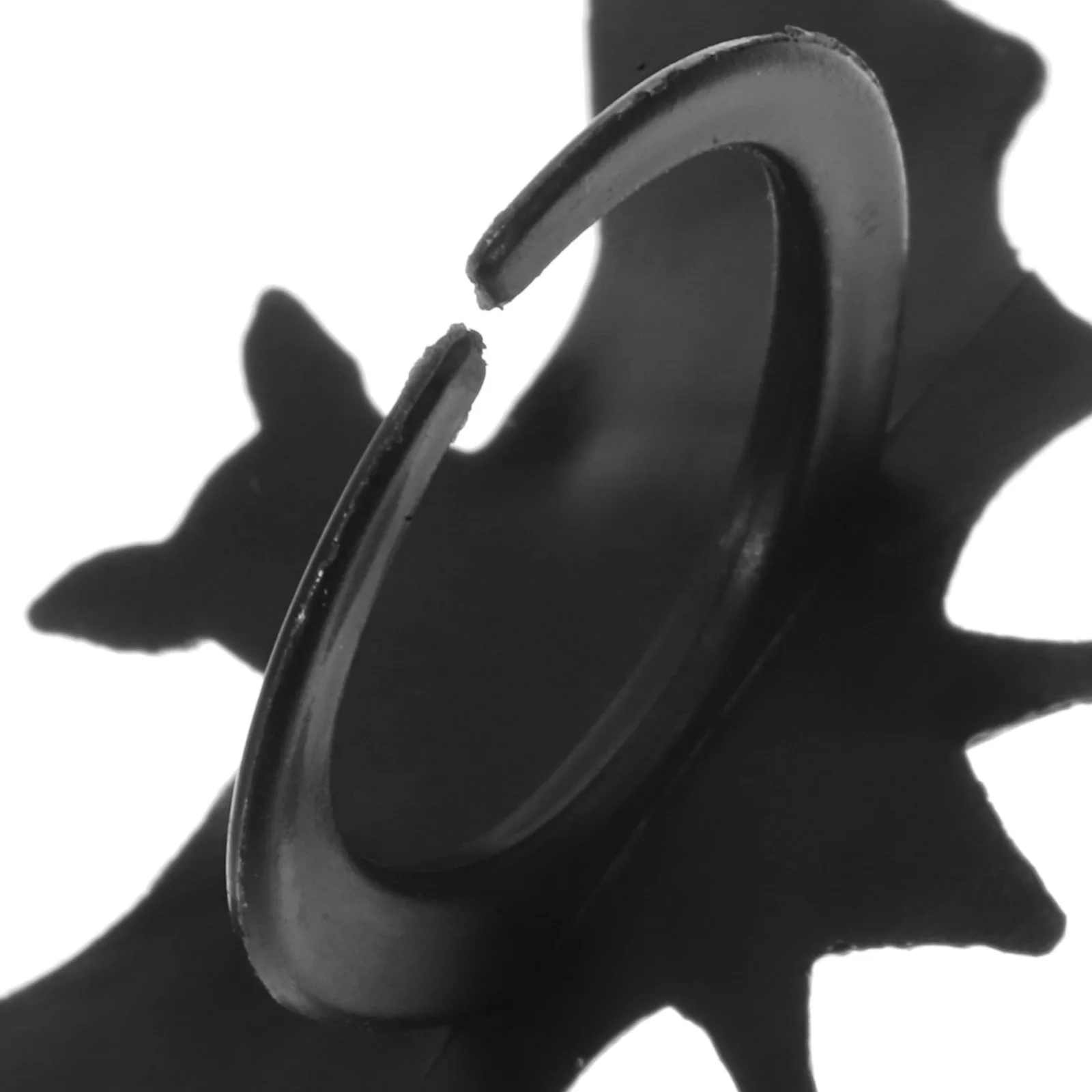 

Halloween Bat Theme Ring Valentine's Day Light up Shape Rings Decorations Glow Accessory Image