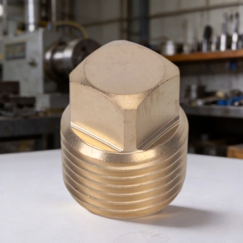 Screw-In Brass Sealing Fitting with Male Threads for Port Repairs