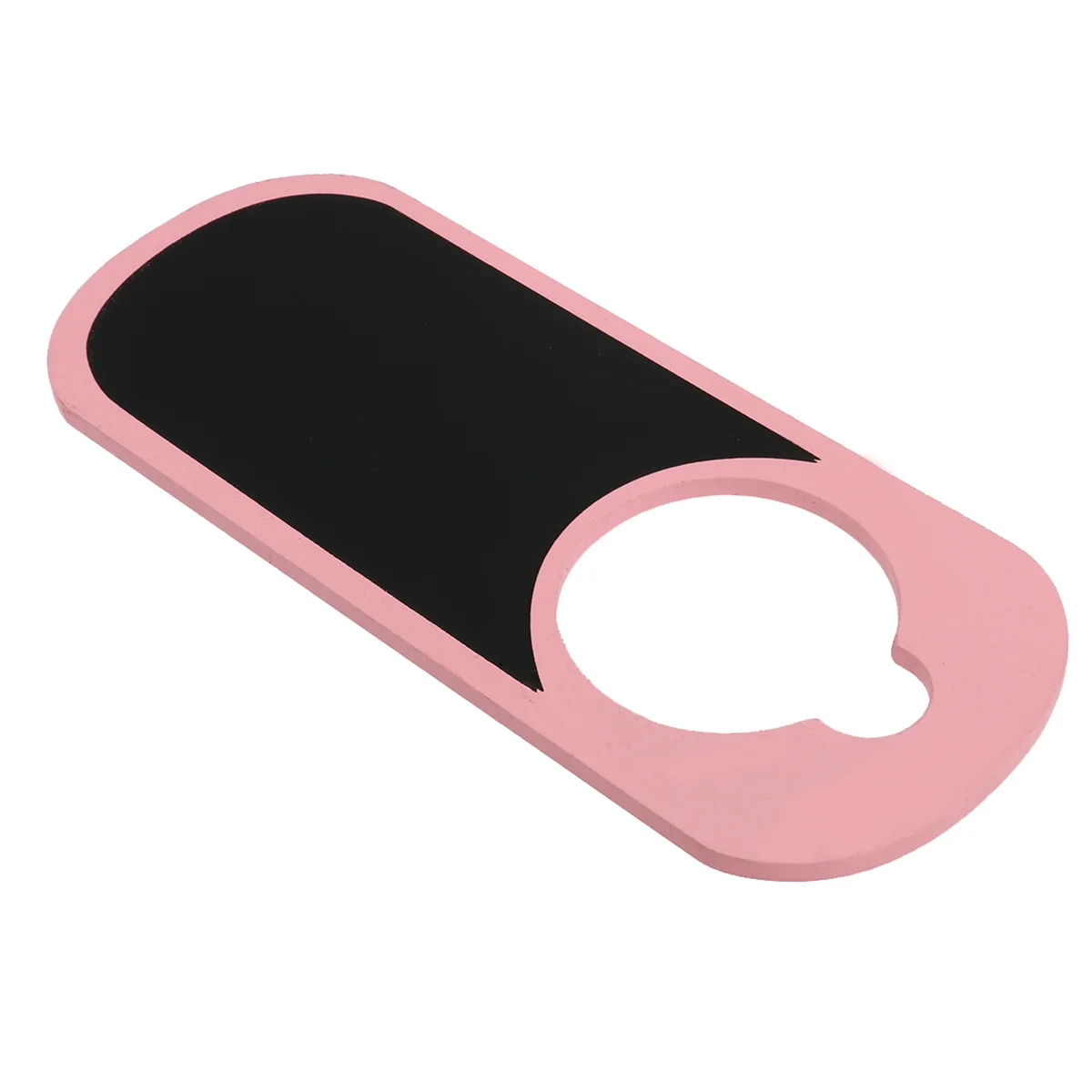 

Wooden Blackboard Door Hanger Pink 22*9Cm Blank Two-Sided Message Sign For Door Knob Bathroom Warning Tag Reusable Wall Hanging