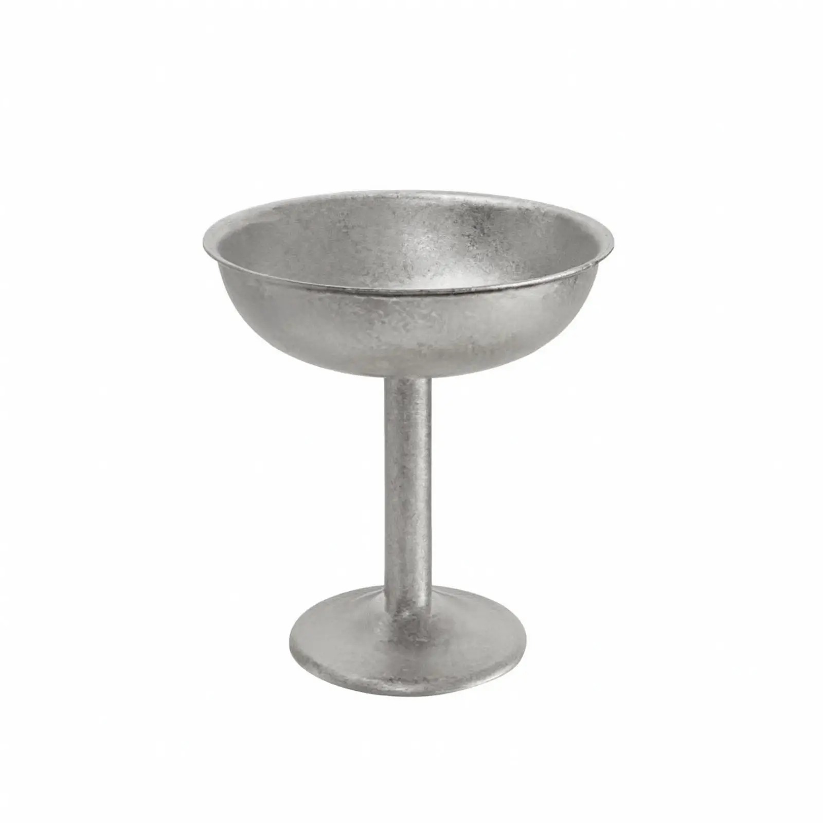 Contemporary Stemmed Dessert Cup Stainless Steel for Coffee Table and Dinner Parties