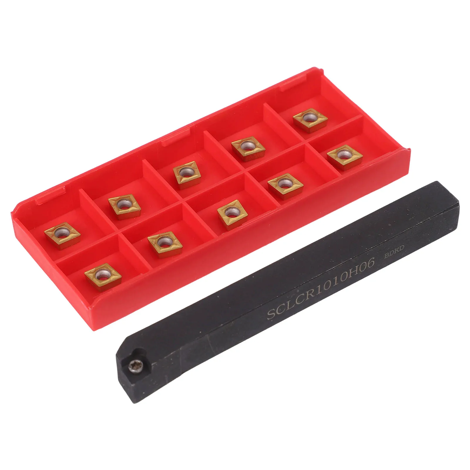 Lathe Tool CCMT060204 Continuous Turning Alloy Steel Material Chip Breaking Control Excellent Cutting Performance For Cast Iron