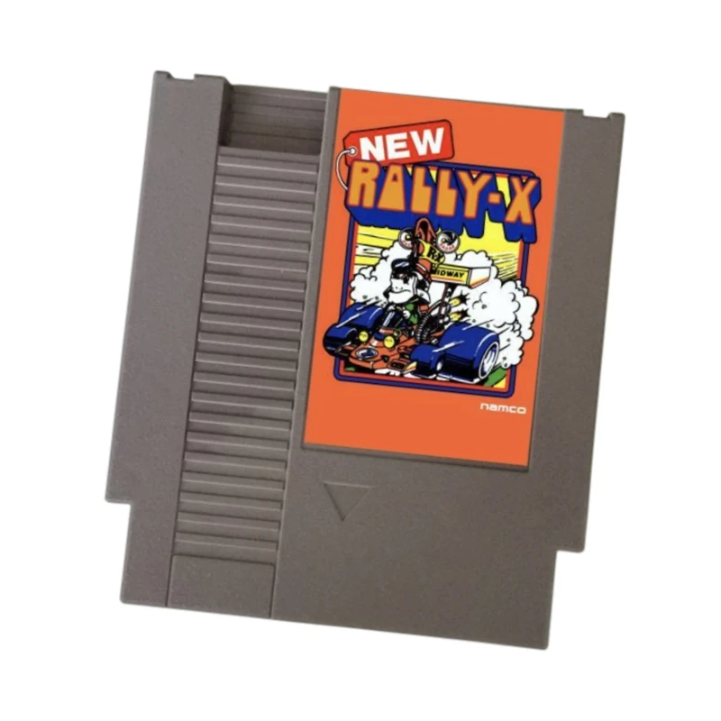 

New Rally-X Game Cartridge for NES Console 72Pins Video Game Card