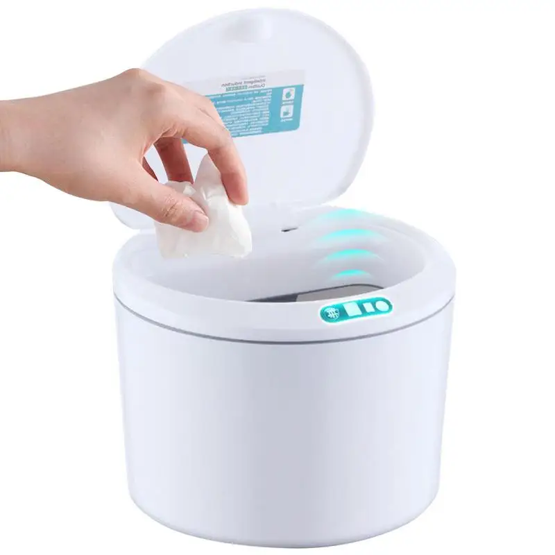 Smart Trash Can Automatic Waste Bin Sensor Recycle Bin Kitchen Wastebasket Bedroom Garbage Can Waste Tissues Storage Bins