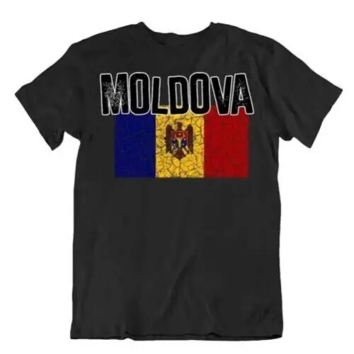 Flagge T-Shirt Moldawien Mode Country Andenken Geschenk Pride Logo