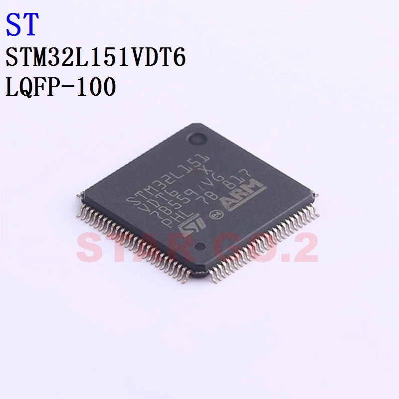 

2PCSx STM32L151VDT6 LQFP-100 ST Microcontroller