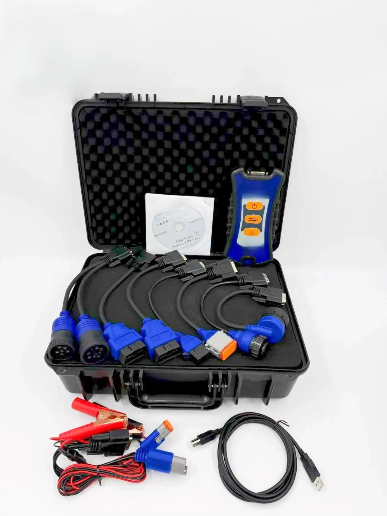 Latest version of Bluetooth diesel truck diagnostic OBD troubleshooting tool for NEXIQ 3 and NEXIQ 2 USB Link.