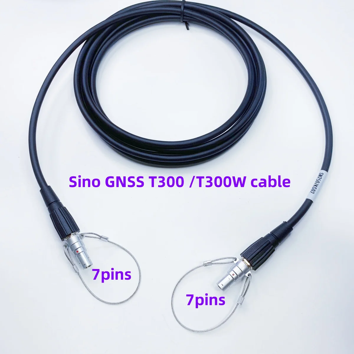 Sino  T300 T300W GNSS cable  GPS to Radio cable 7-pin to 7-pin data cable