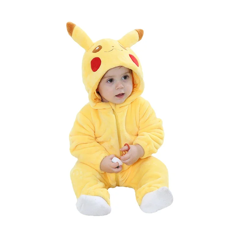 Onesie For Baby Cosplay Costume POkemon Full Body Pijama Christmas Pajamas Anime One-Piece Kigurumi Snorlax Infant Clothes