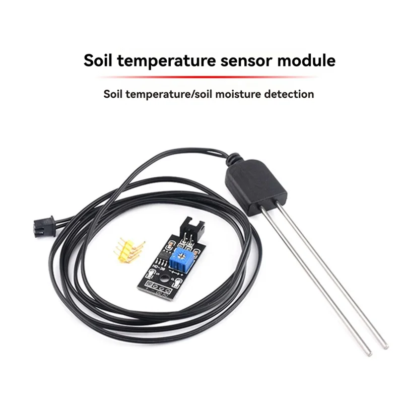 

ABZY-Soil Moisture Detection Soil Detector Module Test Soil Humidity Test Corrosion Resistance Probe For Arduino