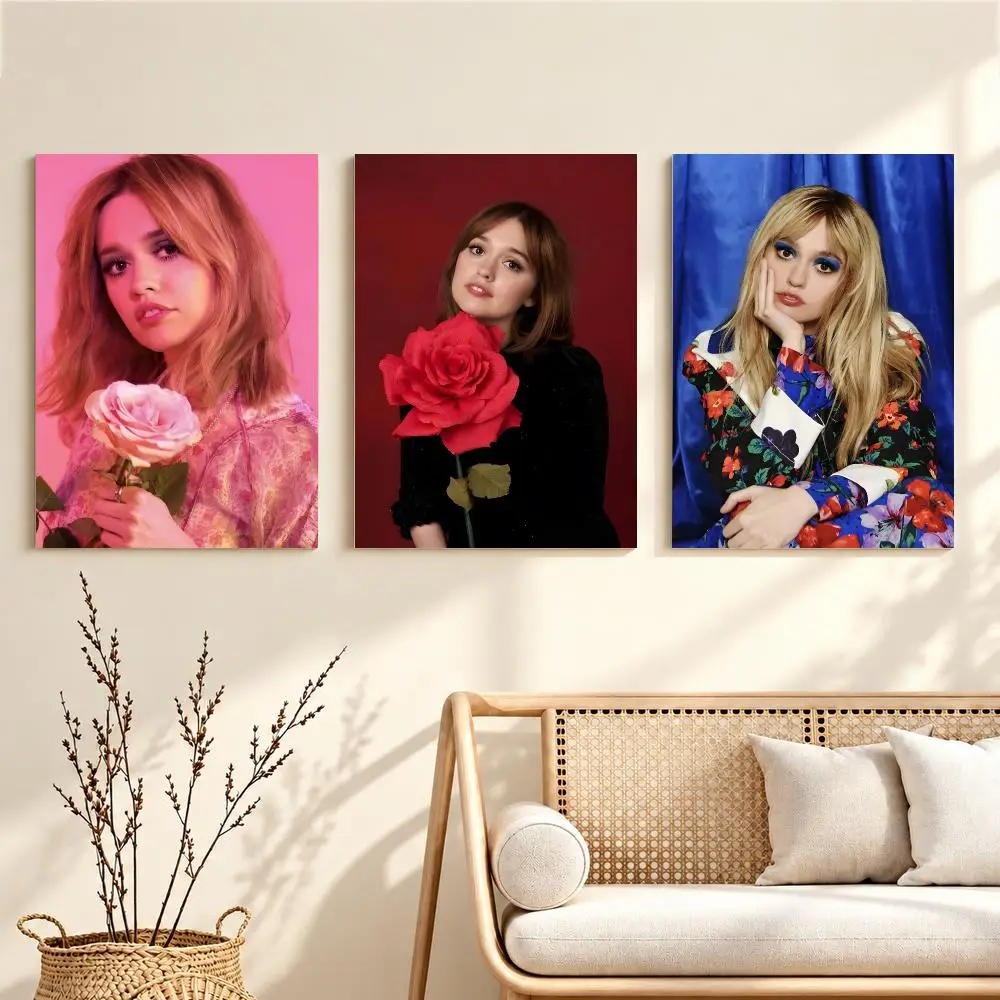 Radiant Effortless Actress Aimee Lou Wood Poster Unframed Wall Art Prints Bedroom Living Room Office Home Decor Pictures