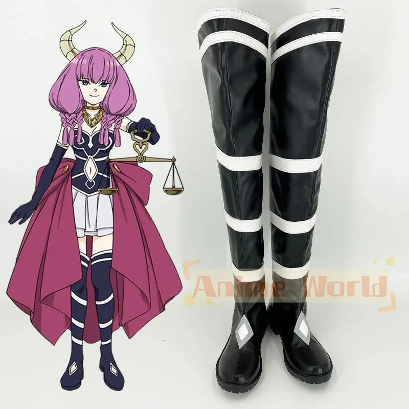 Frieren: Beyond Journey's End Sousou no Frieren Aura 신발 코스프레 부츠 할로윈 카니발 부츠 맞춤 제작