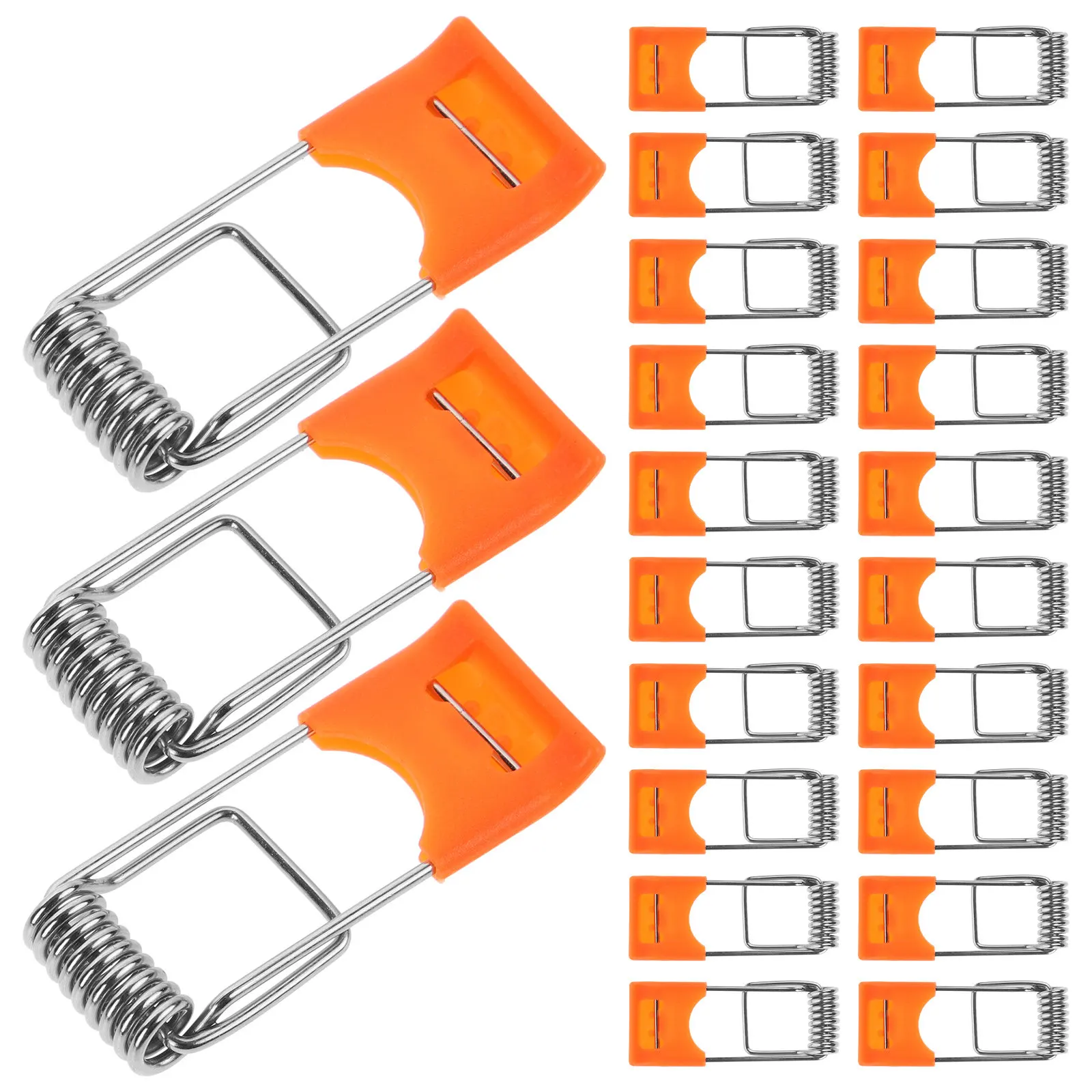 100Pcs Recessed Light Clip Precision Engineered Spring Retainer for Downlight Panel Lamp Ceiling Light Fixtures Strong Reliable