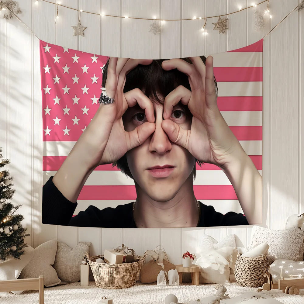 Singer A-Alex Turner flag Decorative Banners Suitable For Outdoor Camping Family Parties And Garden Walls Gift