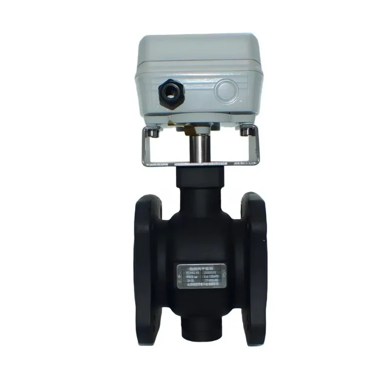 Customizable 1.5 inch Actuator Ductile Iron Electric Ball Valve Bidirectional Electric Regulating for Flow Control Fast Delivery