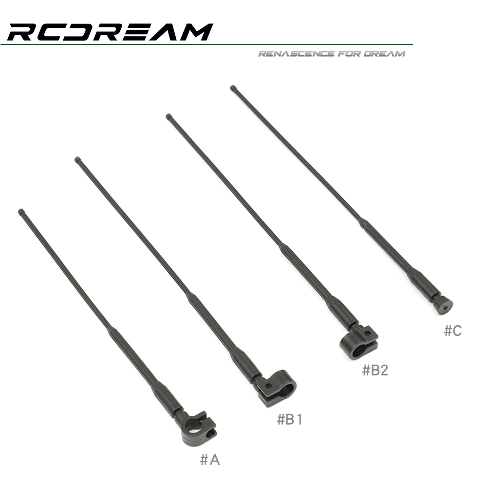 RCDream simulation signal decorative antenna applied to 1/10/8 RC remote control climbing car TRX-4 TRX-6 SCX10 90046