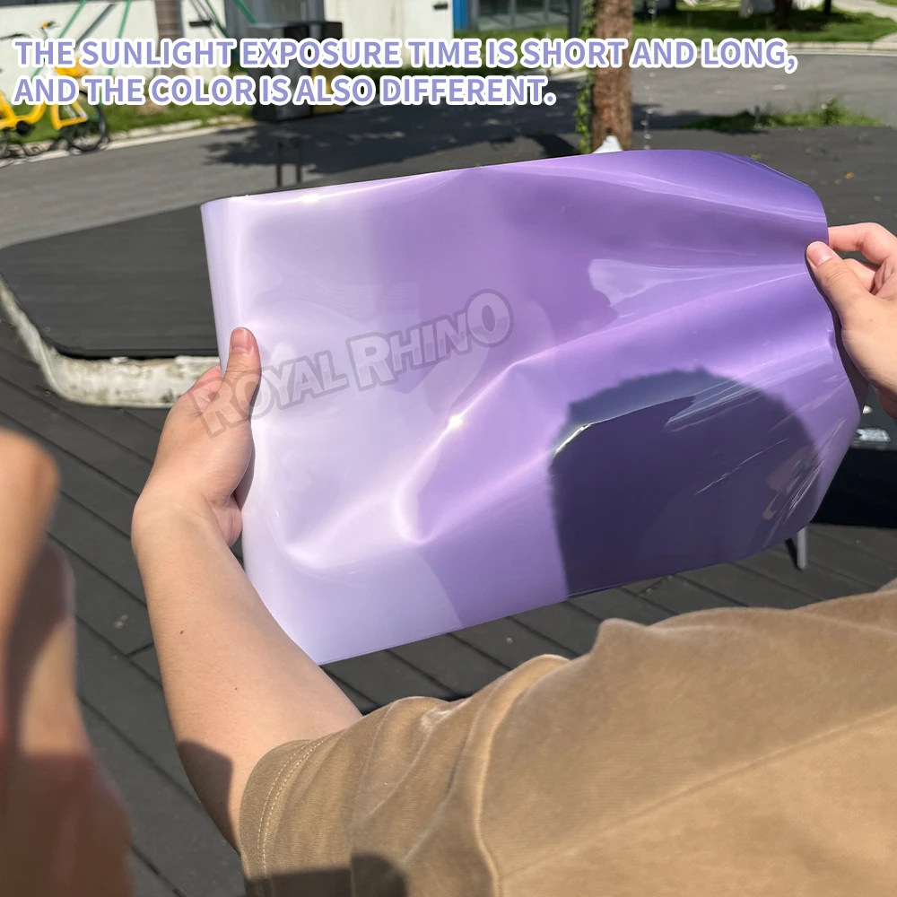 152CMx15M 60CMx15M Photochromic PPF TPU Car Headlight Paint Protection Film 50CMx15M 40CMx15M 30CMx15M view 5