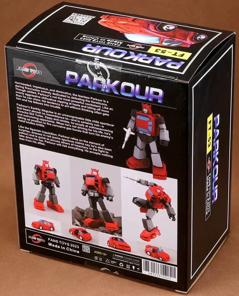 

In Stock Transformation FansToys FT FT53 FT-53 Cliffjumper Parkour Mp Ratio Action Figure Robot Model With Box