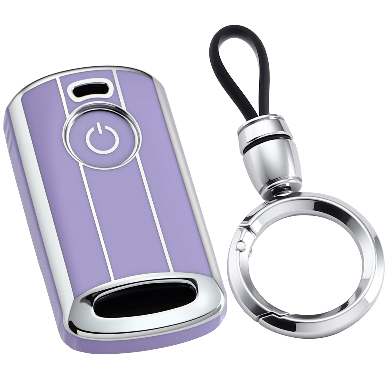 Suitable for YAMAHA Motorcycle Key Case XMax 125 250 309 300 40 NMAX 125 Tmax Tech Max Silver Edge Soft Tpu Key Cover Keychain