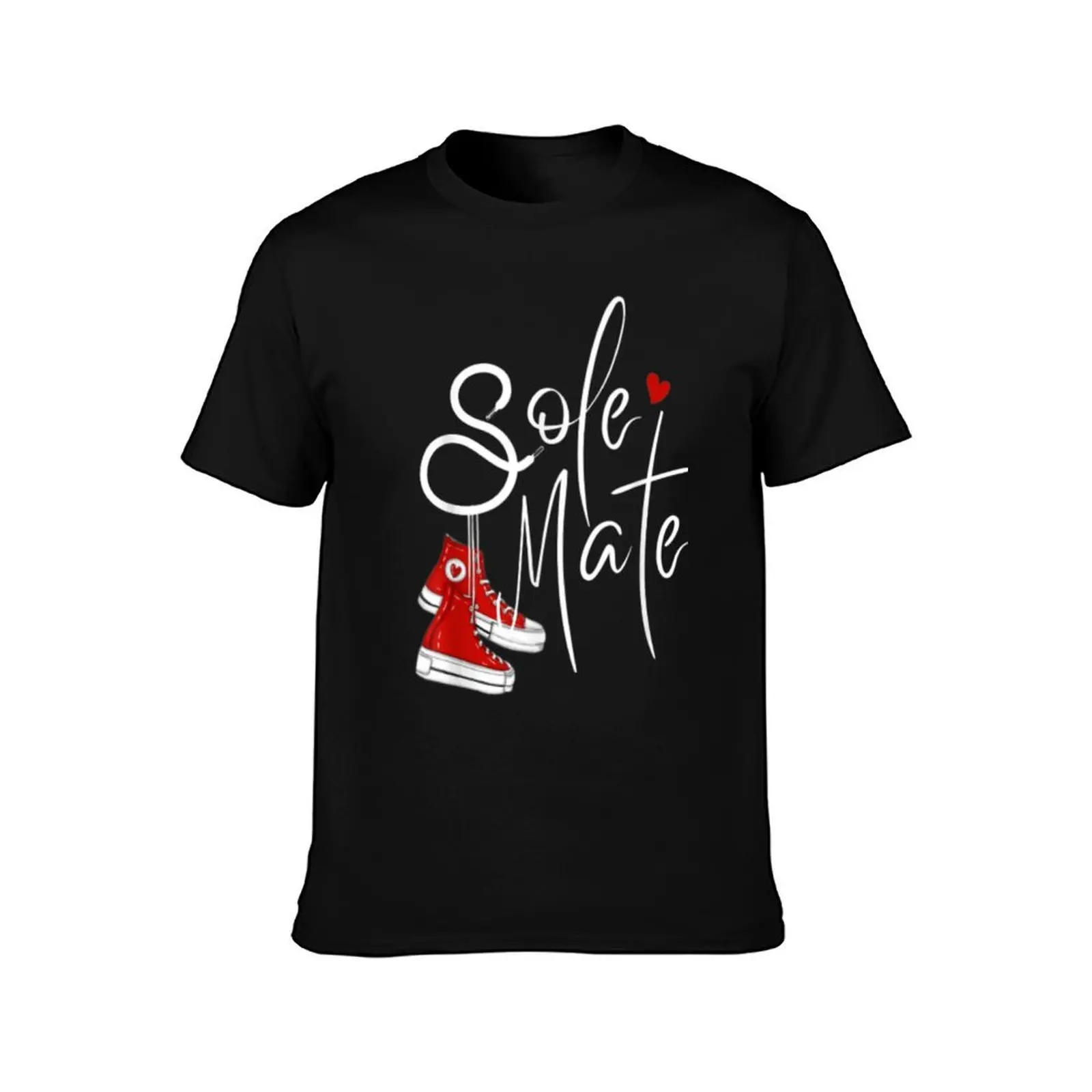 Sole Mate Sneakerhead Shoe Lover T-Shirt, Summer Casual Cotton Tee, Oversized Streetwear Tops, Vintage Graphic Print