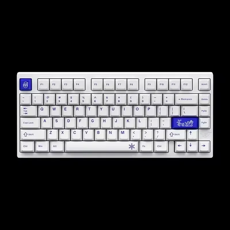 

Weikav D75 Беспроводная механическая клавиатура с RGB-подсветкой и переключателями с возможностью горячей замены, настраиваемая поддержка из алюминиевого сплава для Qmk/ Via
