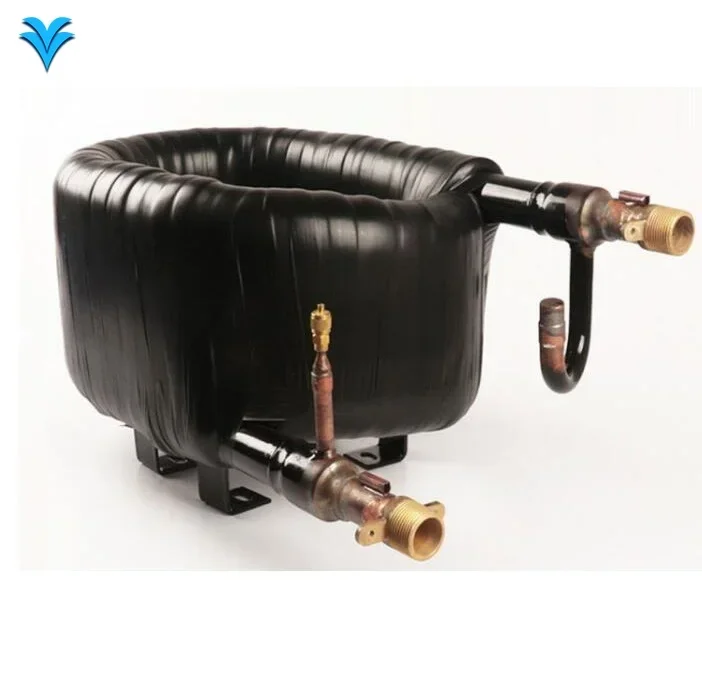 

Copper tube 5hp A type coaxial heat exchanger for heat pump