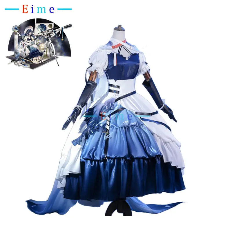 Jogo arknights cosplay astesia traje feminino lindo vestido de festa terno com chapéu manto halloween carnaval uniformes feitos sob encomenda