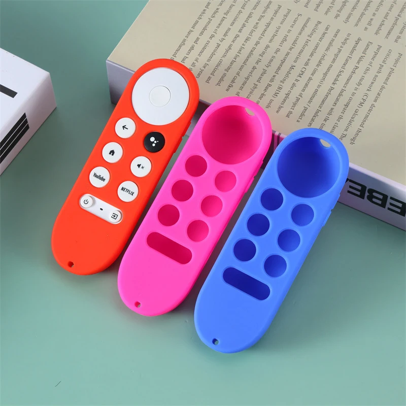 TV Remote Silicone Case TV Voice Remote Shockproof Silicone Protective Case Glow In The Dark Waterproof Dustproof