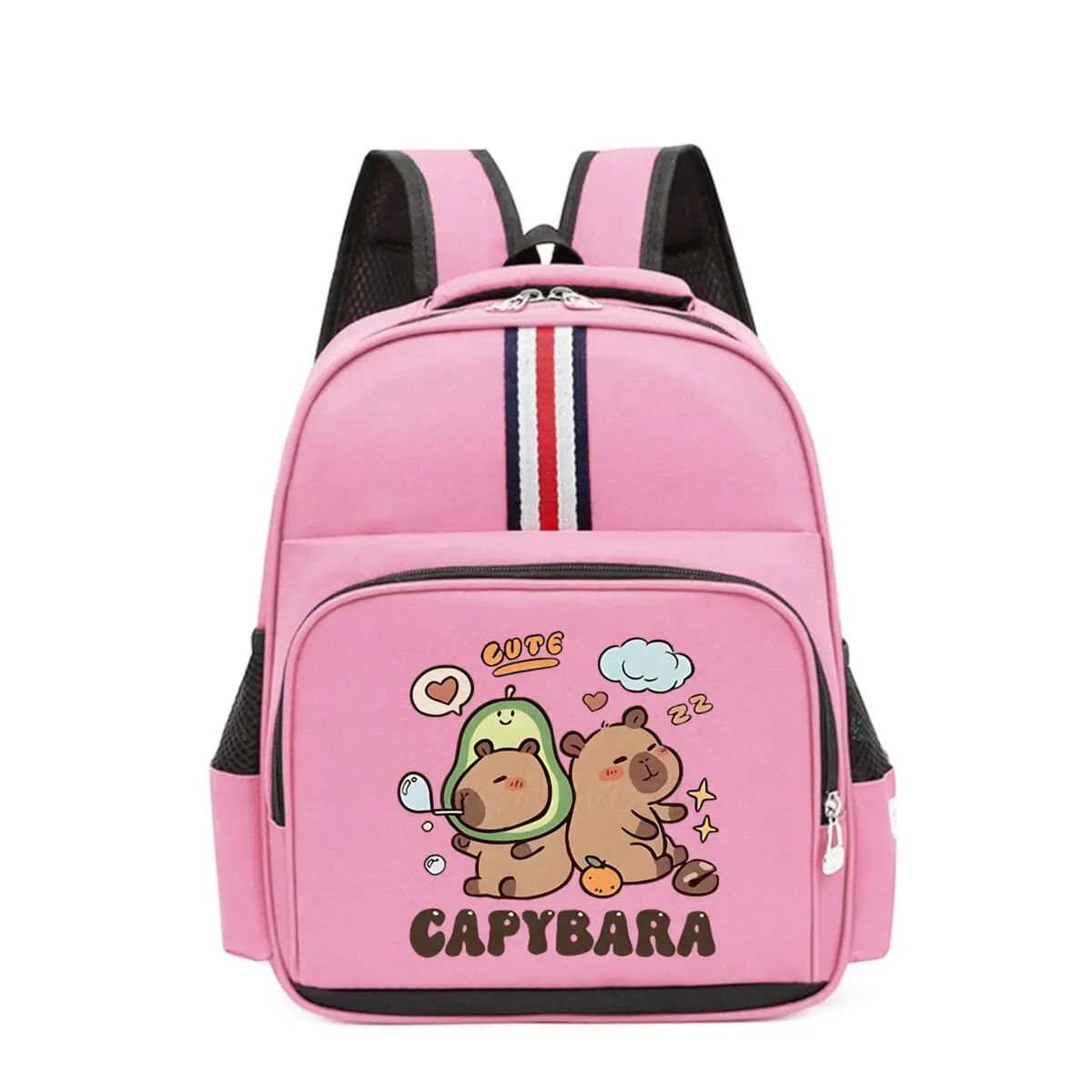 

Capybara Lovers Schoolbags Children Teeneger Student Backpack Large Boys Girls Cartoon Capybara Backpack Cute Animals Bags Gifts