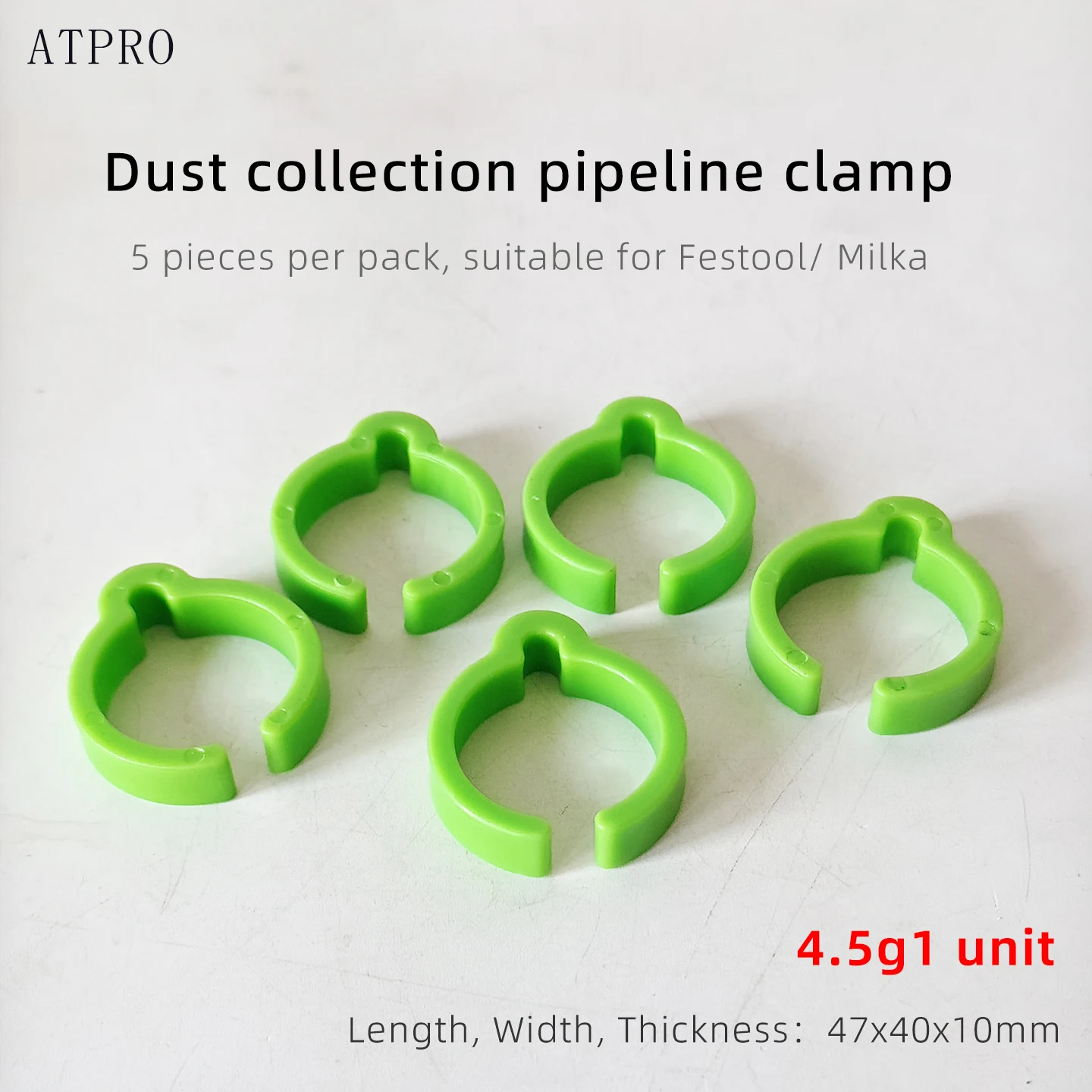 

Electric Sander Power Cord Organizer Clip And Vacuum Cleaner Hose Clip Suitable For FESTOOL And MIRKA 27MM Diameter.