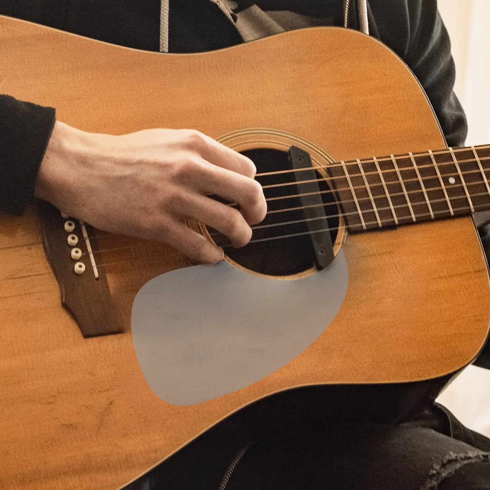 

1Set Self Adhesive Guitar Pickguard Sticker Anti Scratch Protective Design For Acoustic Guitar Parts Decor Supply Instrument