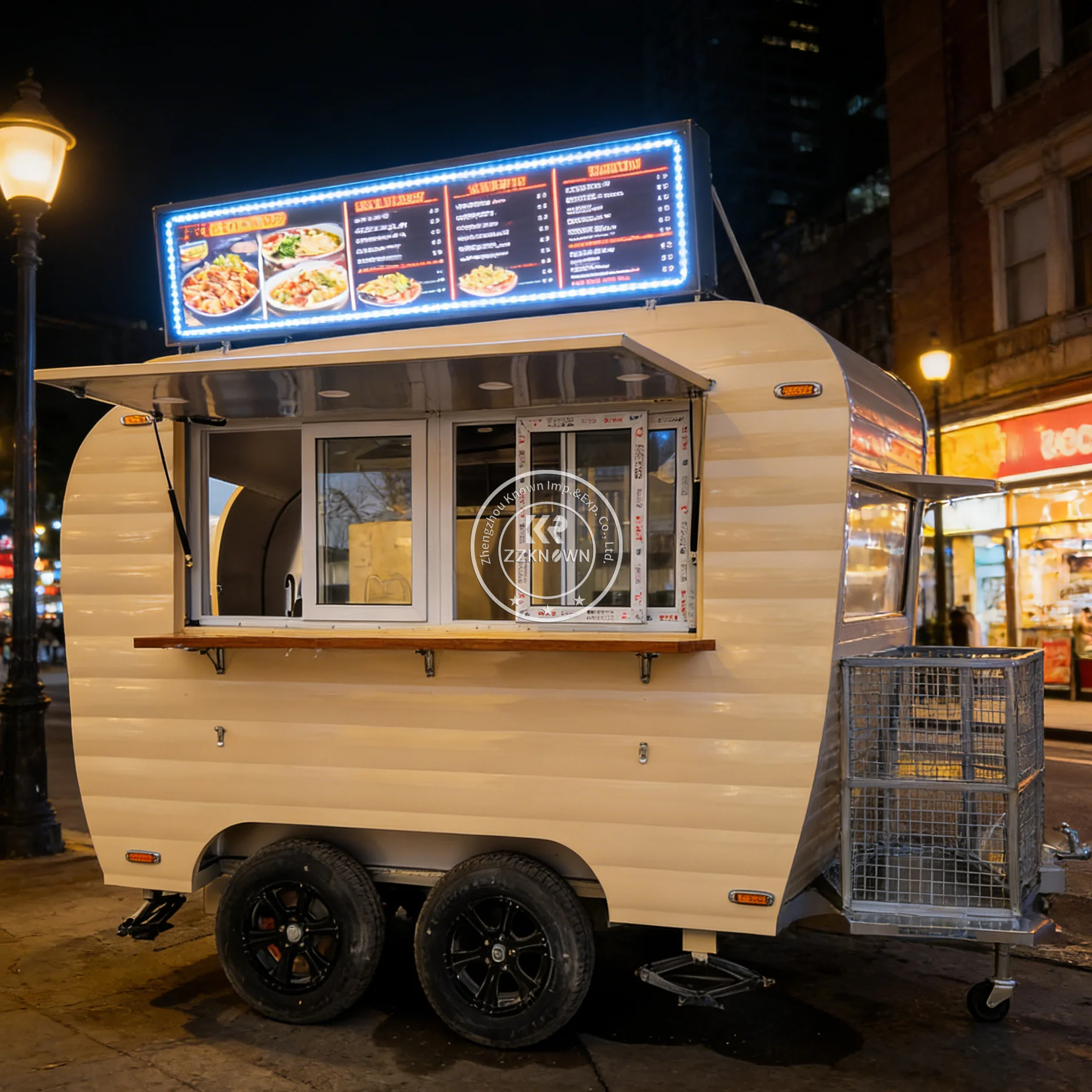 

Commercial High Quality Mobile Kitchen Food Truck Custom Outdoor Catering Trailer Street Food Trailer With Kitchen Equipment