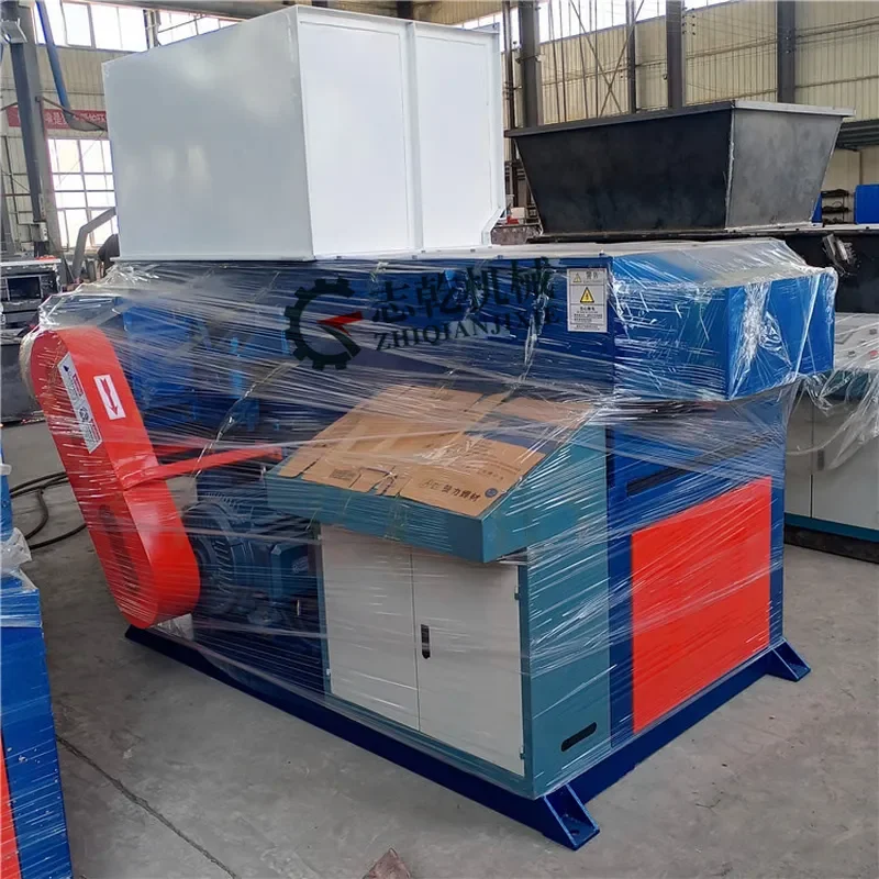 Recycling Machine 2026 Aluminum paper briquetting equipment, rubber block crusher, plastic head material single shaft