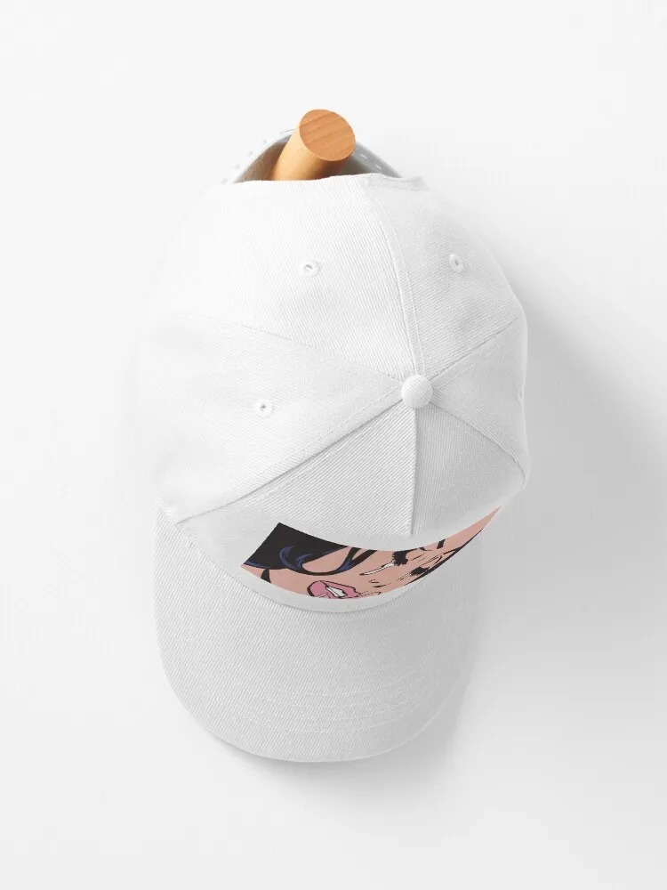 Black Hair Crying Comic Girl Cap For Unisex Adult Outdoor Casual Sun Baseball Caps New Fashion Hat