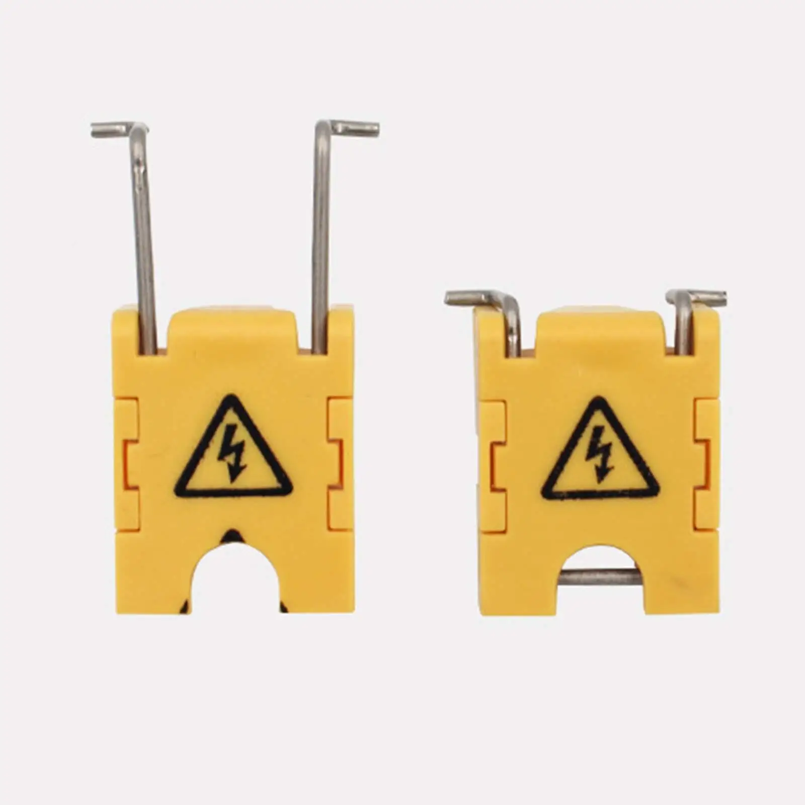 Circuit Breaker Lockout Engineering Plastic Mini Safety Lock for Single Multi Pole Breakers with Lid Fitment