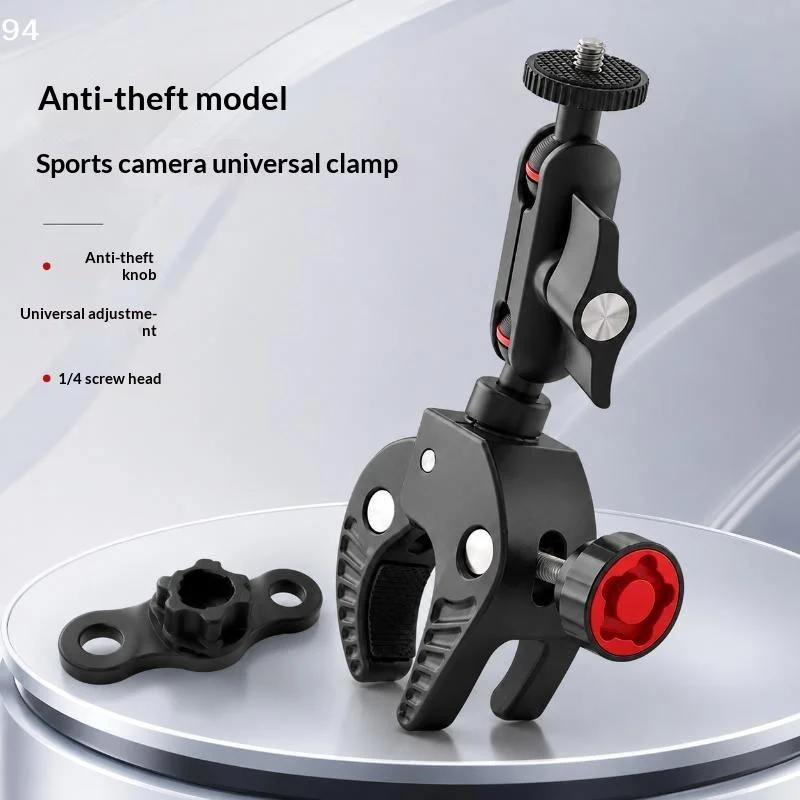 Super Clamp Camera Clamp Mount Monitor 360° Ballhead Magic Arm Double Ball Head Adapter For Camera/LED Lights/phoneNF stationer