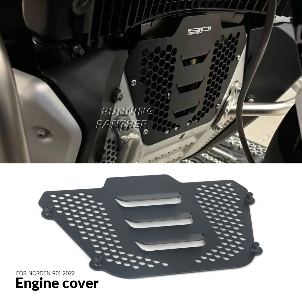 

Motorcycle Accessories Engine Guard Cover Protector Crap Flap Protector For Husqvarna Norden 901 Norden901 2022-2023 Aluminium