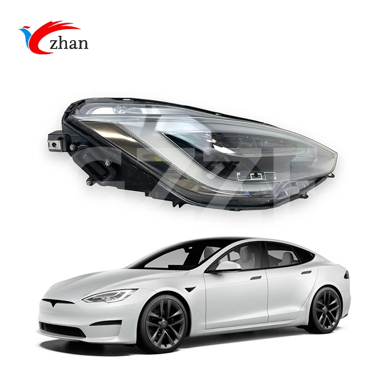 JIFUQI Car Accessories Auto Parts for 2016-2021 TESLA MODEL S RIGHT HEADLIGHT up LEVEL PASSENGER LED LAMP 1053571-00-F OEM