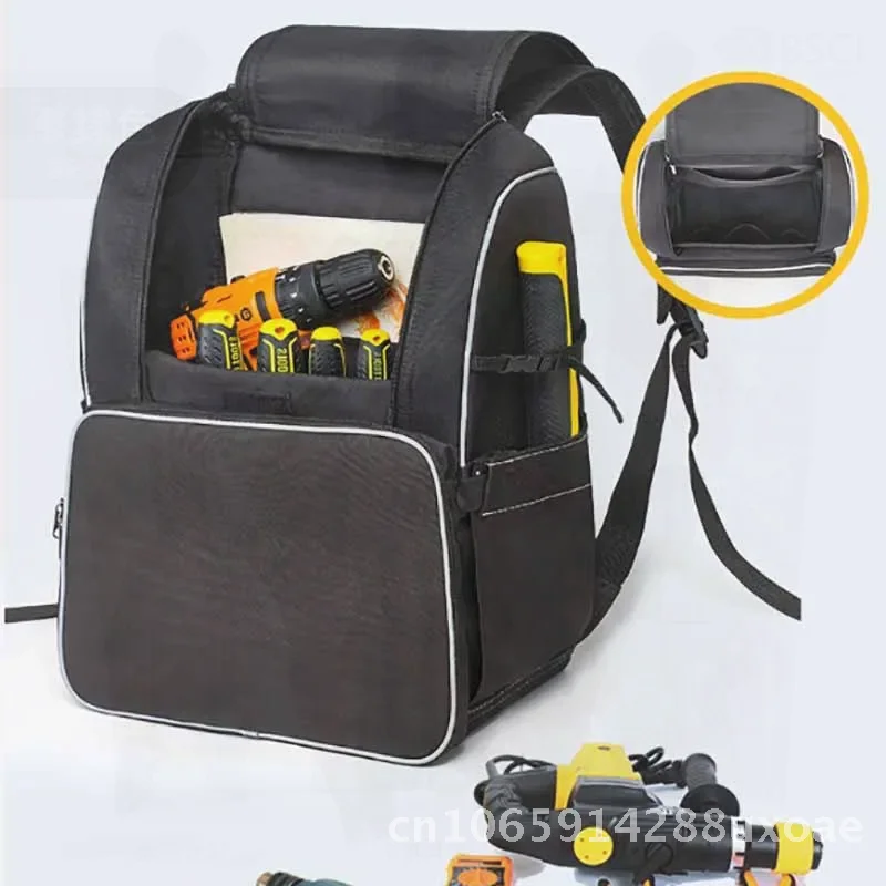 

ultifunctional Tool Storage Backpack Electricians Special Large Capacity Hardware Organizer Bags Portable Tools Accessorie