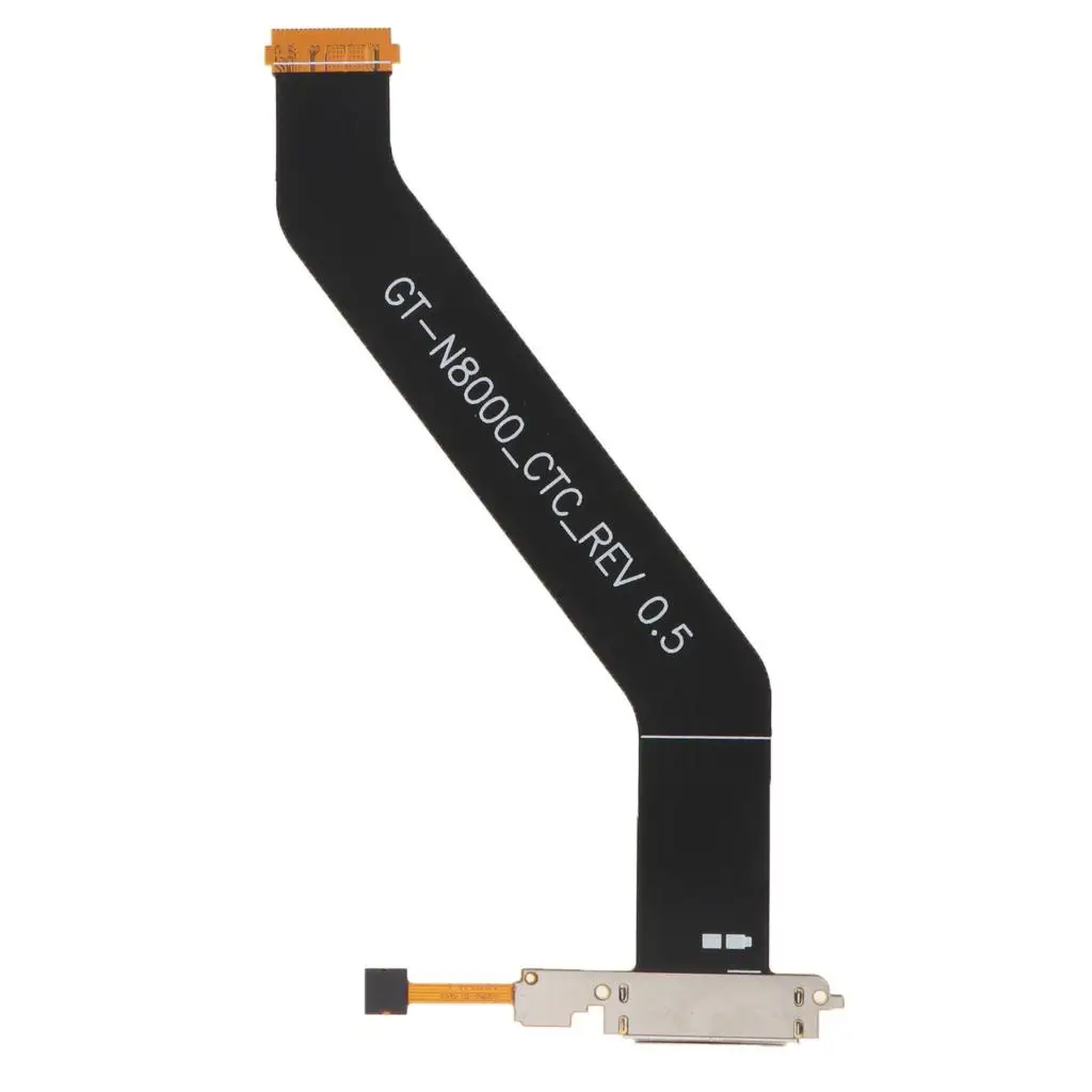 كابل مرن لمقبس شحن USB لشريط شاحن الكمبيوتر اللوحي Samsung N8000 FFC