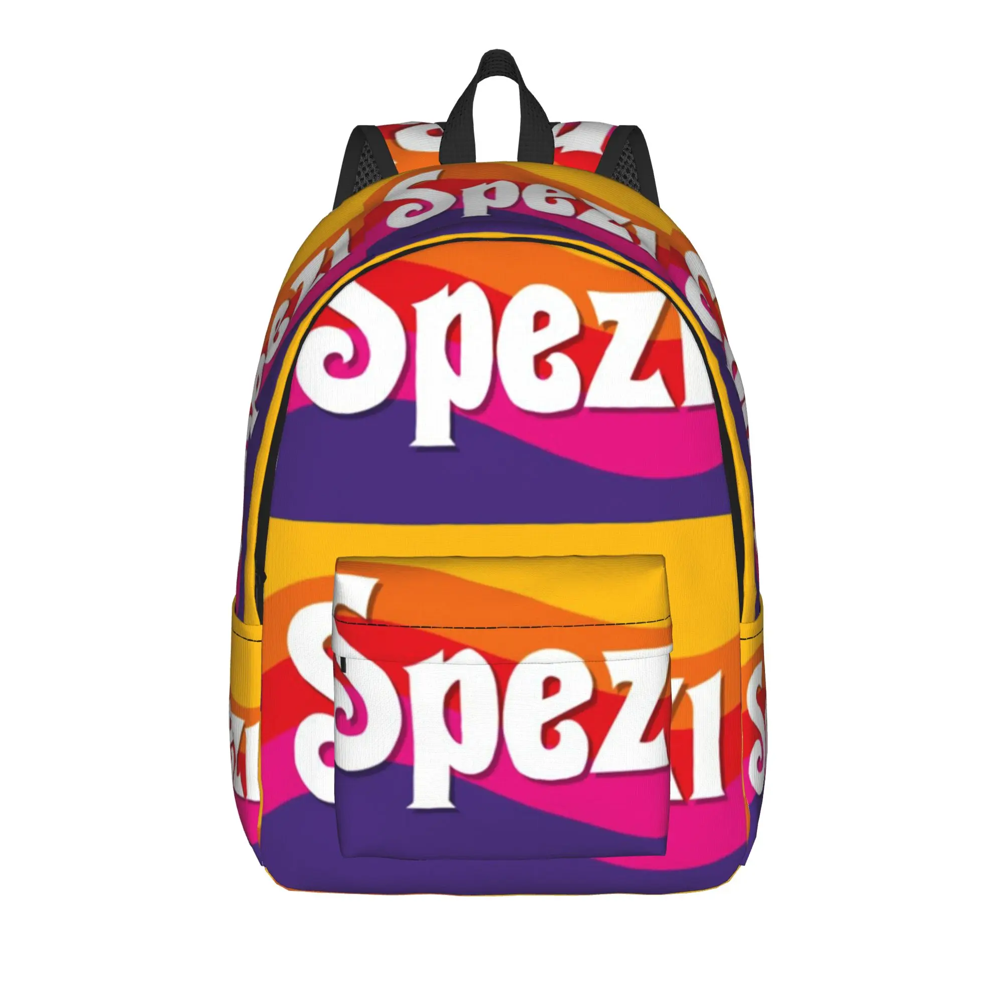S-Spezies Soft Drink Backpack Female text Breathable Backpacks Polyester Cute High School Bags Travel High Quality Rucksack