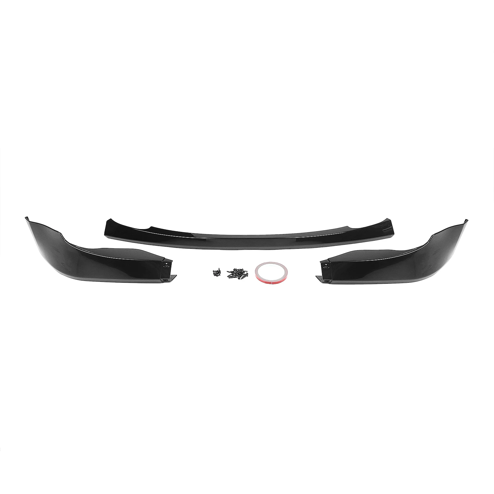 3pcs Front Bumper Spoiler Lip Lower Splitter Blade Guard For Lexus IS250 IS350 2006-2008