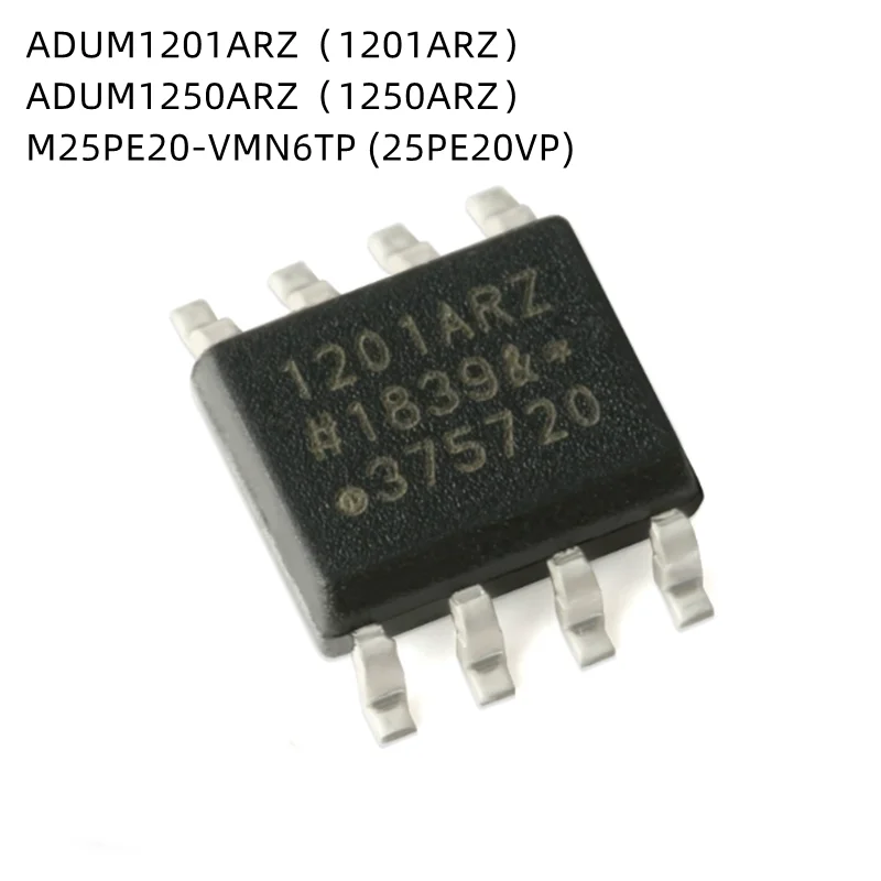 10Pcs/Lot ADUM1201ARZ 1201ARZ ADUM1250ARZ 1250ARZ 25PE20VP M25PE20-VMN6TP ADUM1201ARZ-RL7 SOP-8 New Original chip