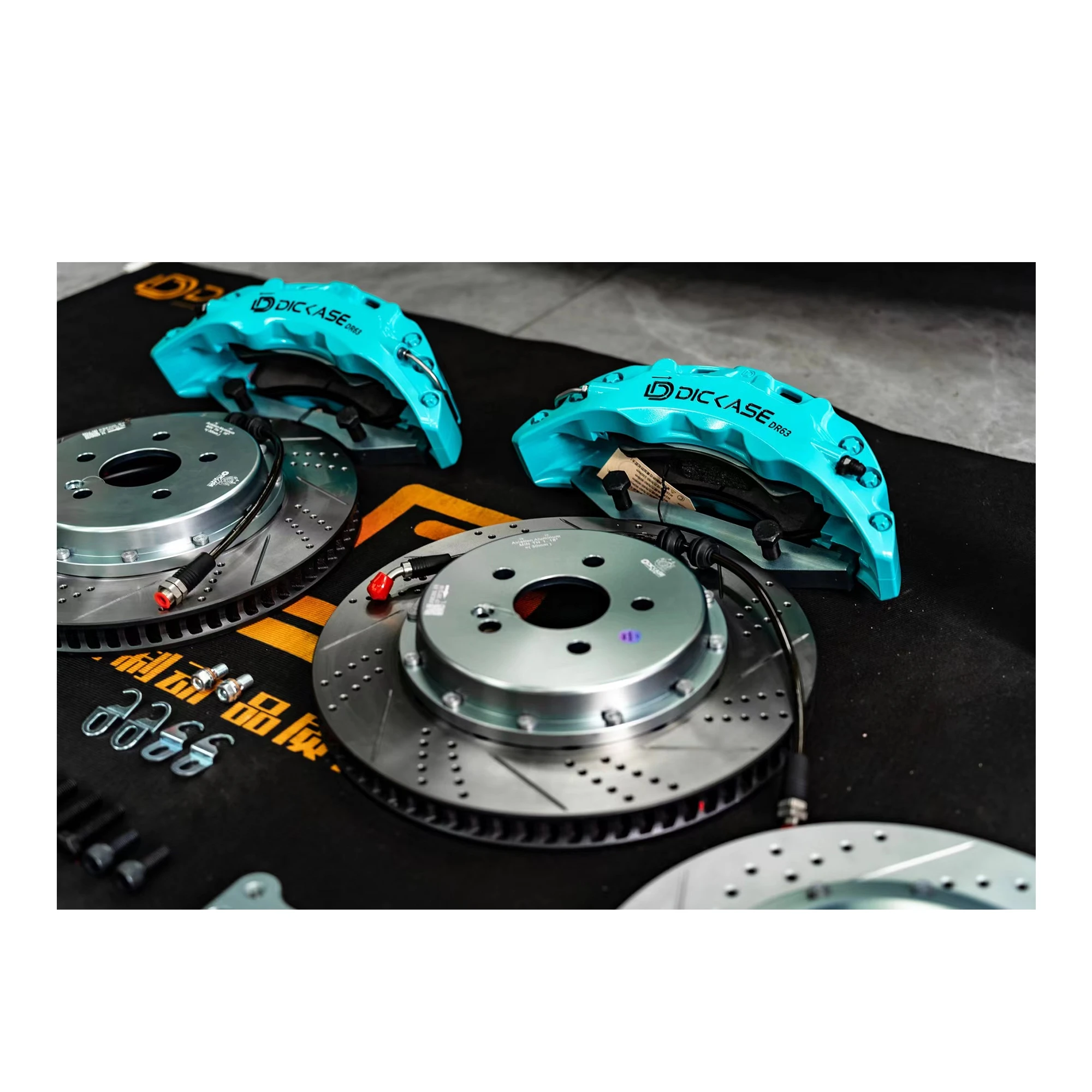 

ICOOH RACING 6 Pot Brake Caliper Kit 355mm Disc High Performance Brake Kit DICASE DR63 For Mercedes Benz W205 W213 All Model