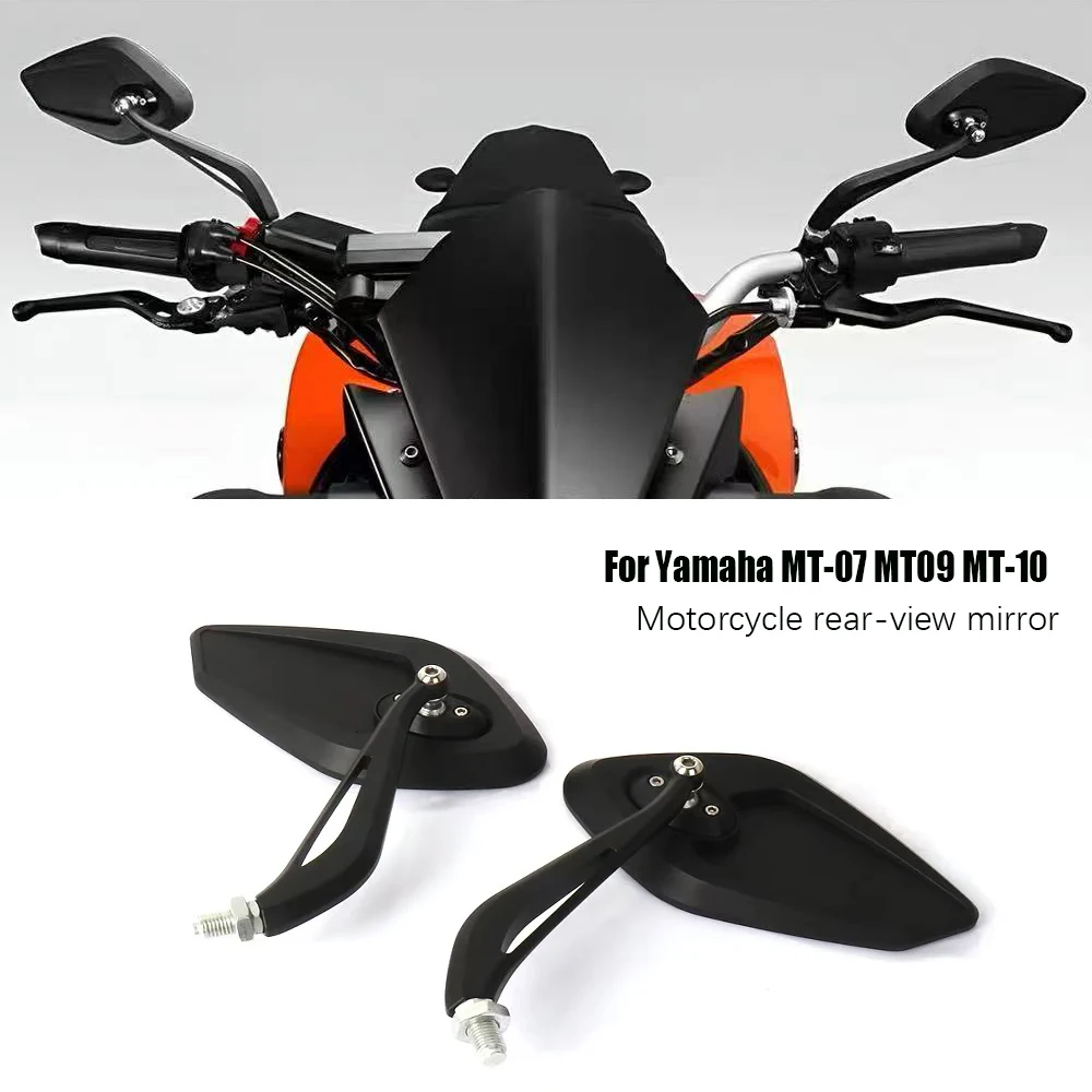 Motorcycle For Yamaha XJ6 XSR700 XSR900 MT-07 MT-09 MT-10 Tracer 700 TRACER 900 Rearview Mirror Reflector Tracer 9