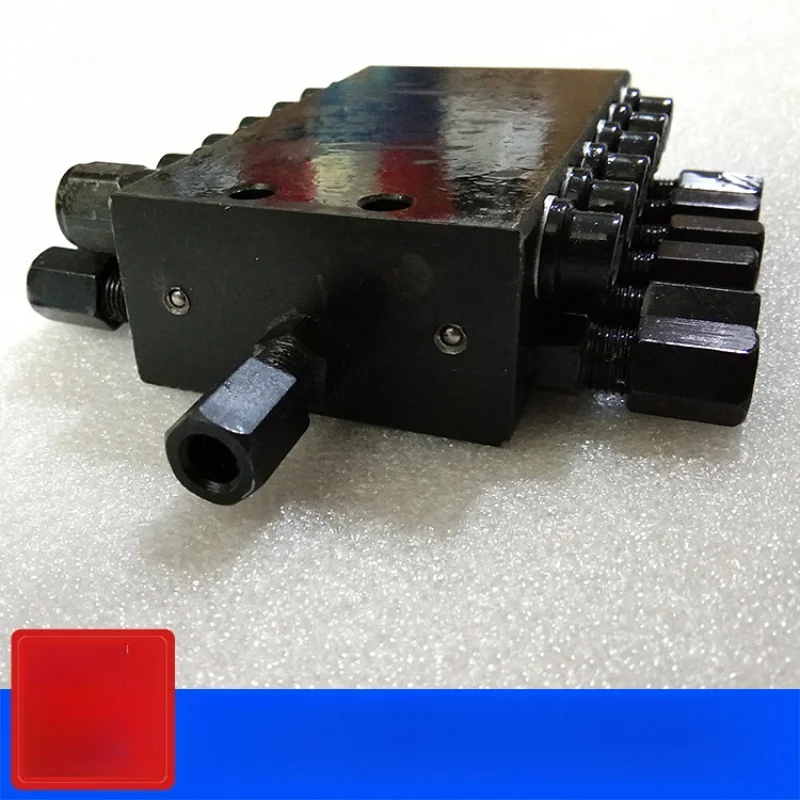 Modular Progressive Grease Divider Valve 2 To 20 Outlet Block Distributor For Centralized Lubrication System