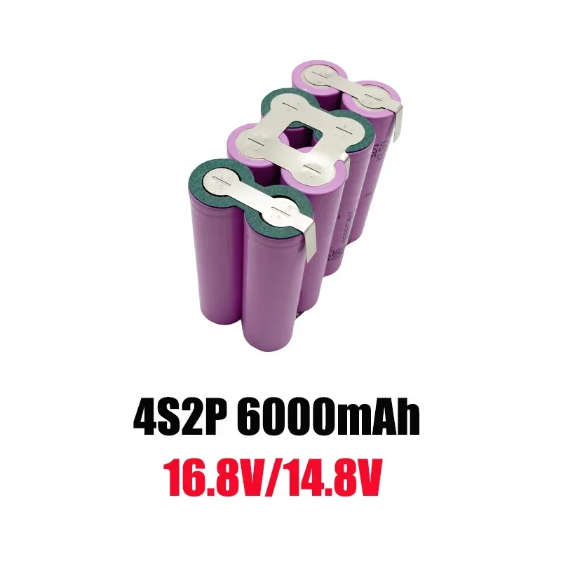 air transport 4S1P 5S1P 6S1 18650 3 6 9Ah 3.7V 8.4V 12.6V 16.8V 21V 18V 25.2V lithium battery Electric drill Tool battery cells
