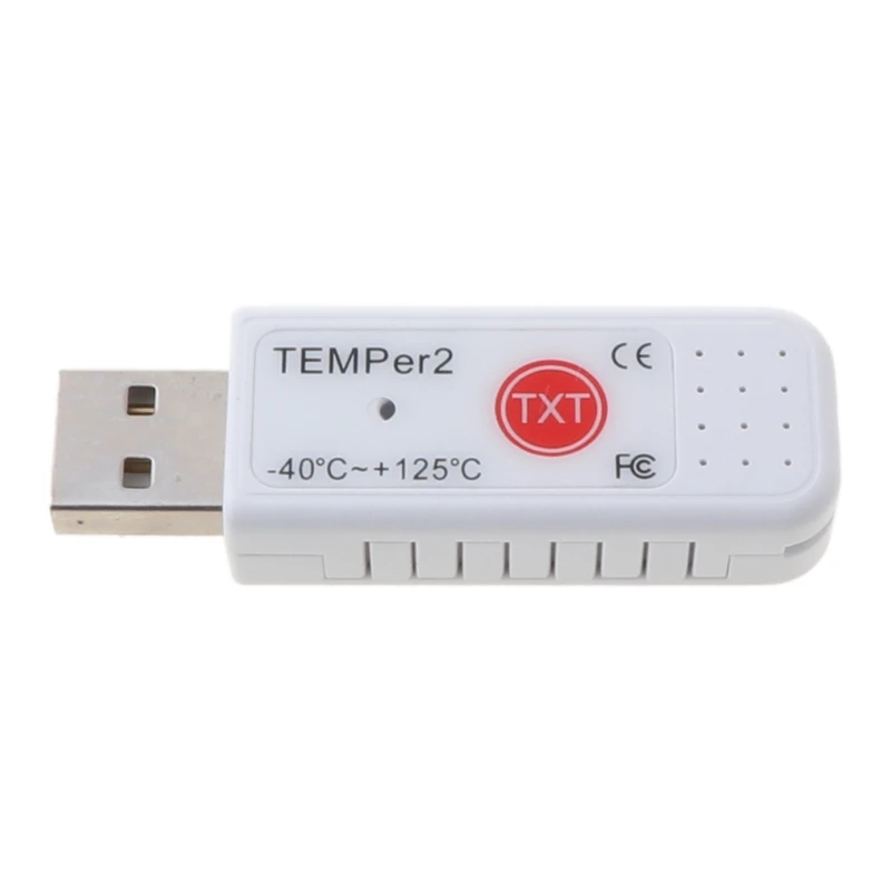 Imagem -04 - Usb Termômetro Higrômetro Registrador Dados Temperatura pc Temper2