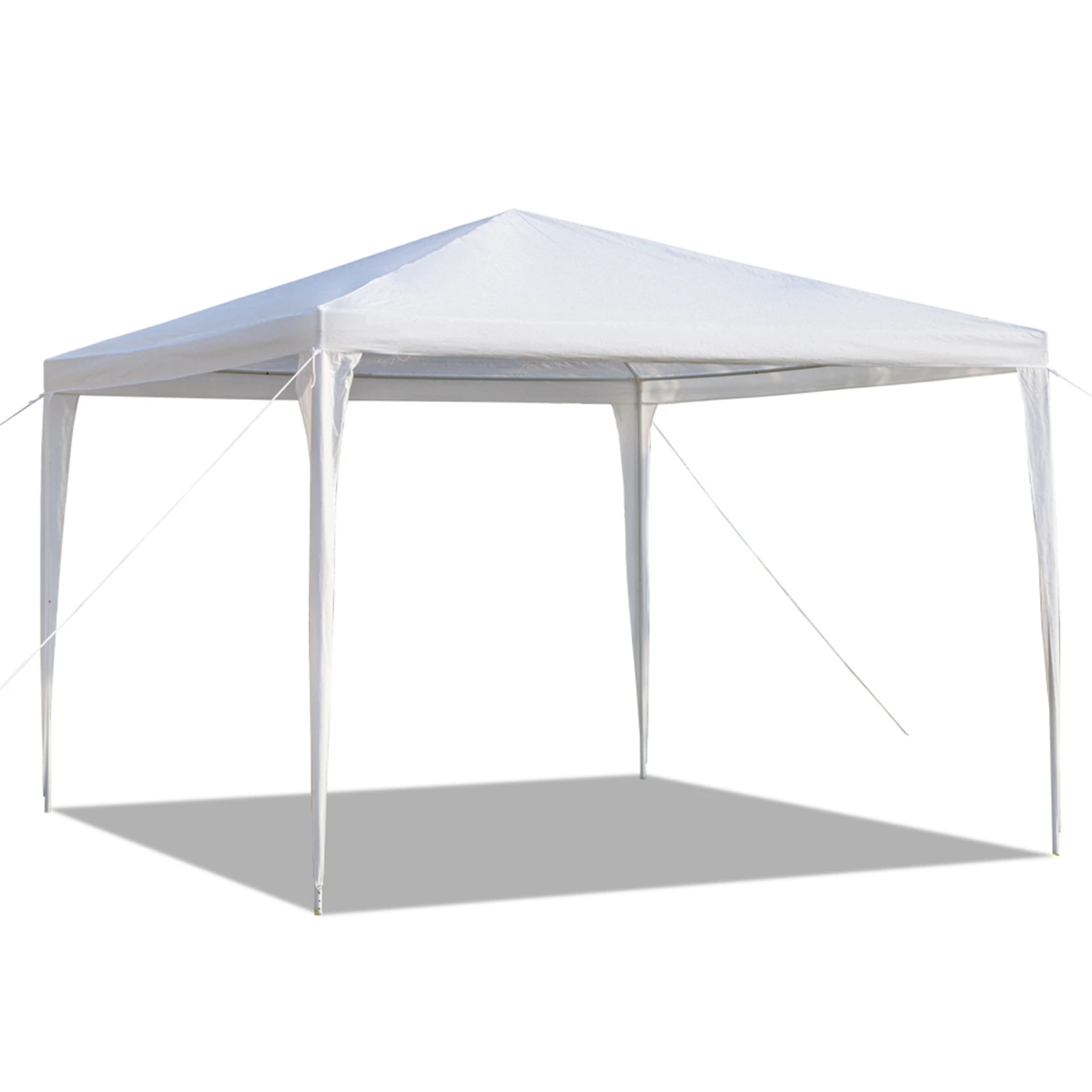 

Waterproof Tent 3 x 3m Waterproof Tent with Spiral Tubes White